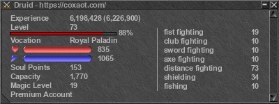 Signature for player Druid